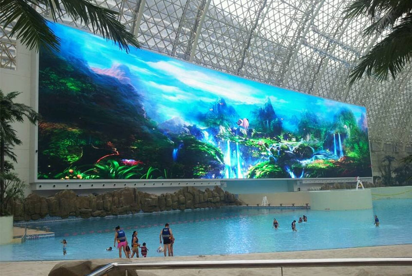 全彩封装器件炫亮全球最大高清LED显示屏